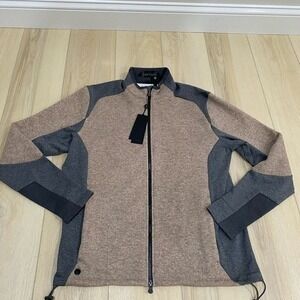NWT Greyson Sequoia Lux Hybrid Zip Golf Jacket Wool Blend Stretch Men's S
